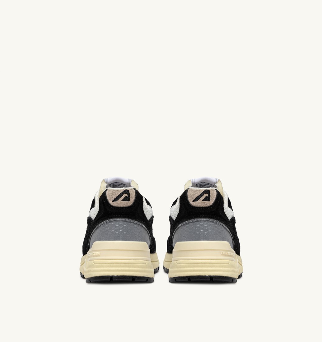 Basket Hyperway Suede / Mesh Black / Silver Autry