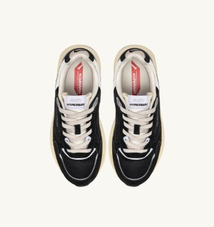 Basket Hyperway Suede / Mesh Black / Silver Autry