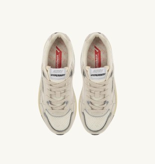Basket Hyperway Suede / Mesh White / Silver Autry