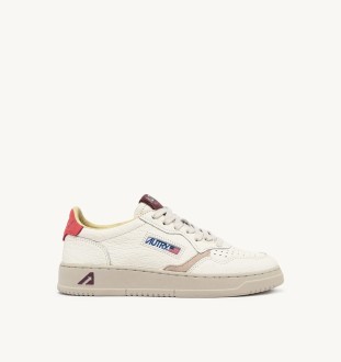 Basket Medalist Low Leather Elephant / Suede Rose / Sand Autry