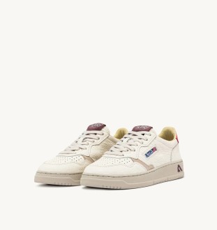 Basket Medalist Low Leather Elephant / Suede Rose / Sand Autry