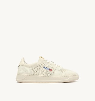 Basket Medalist Low Easeknit / Leather white / Ivory Autry