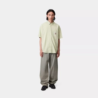 Landon Pant Blue / Leather Garment Dyed Carhartt WIP