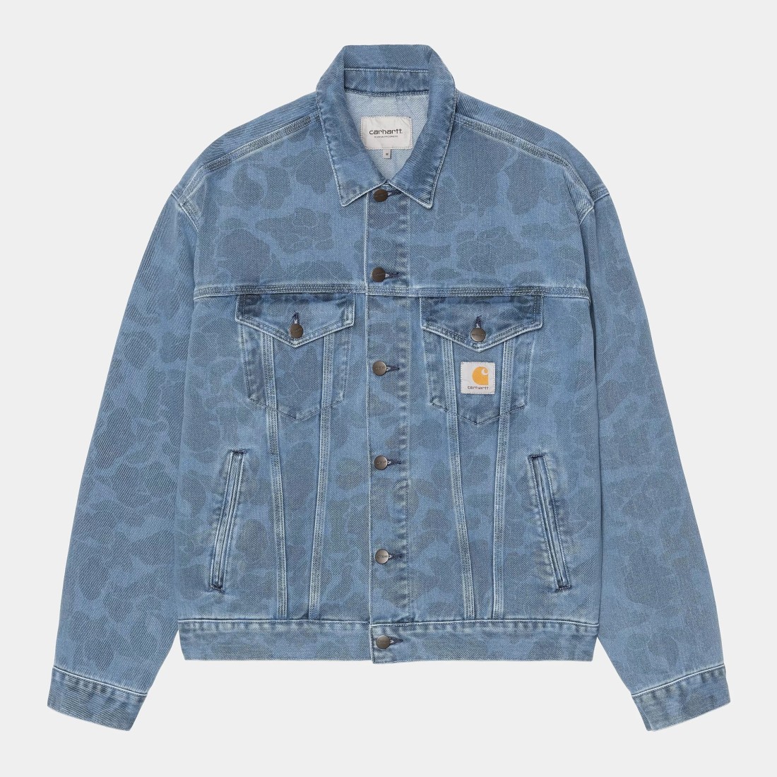 Duck Helston Jacket Camo Duck / Blue Bleached Carhartt WIP
