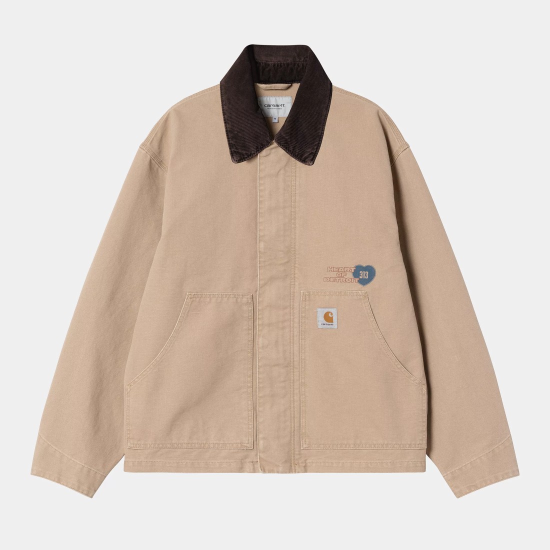OG Arcan Graphic Jacket Dusty H Brown / Tobacco Heavy Carhartt WIP