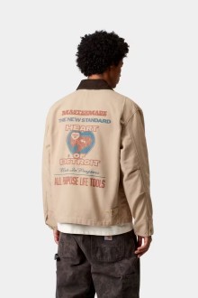OG Arcan Graphic Jacket Dusty H Brown / Tobacco Heavy Carhartt WIP