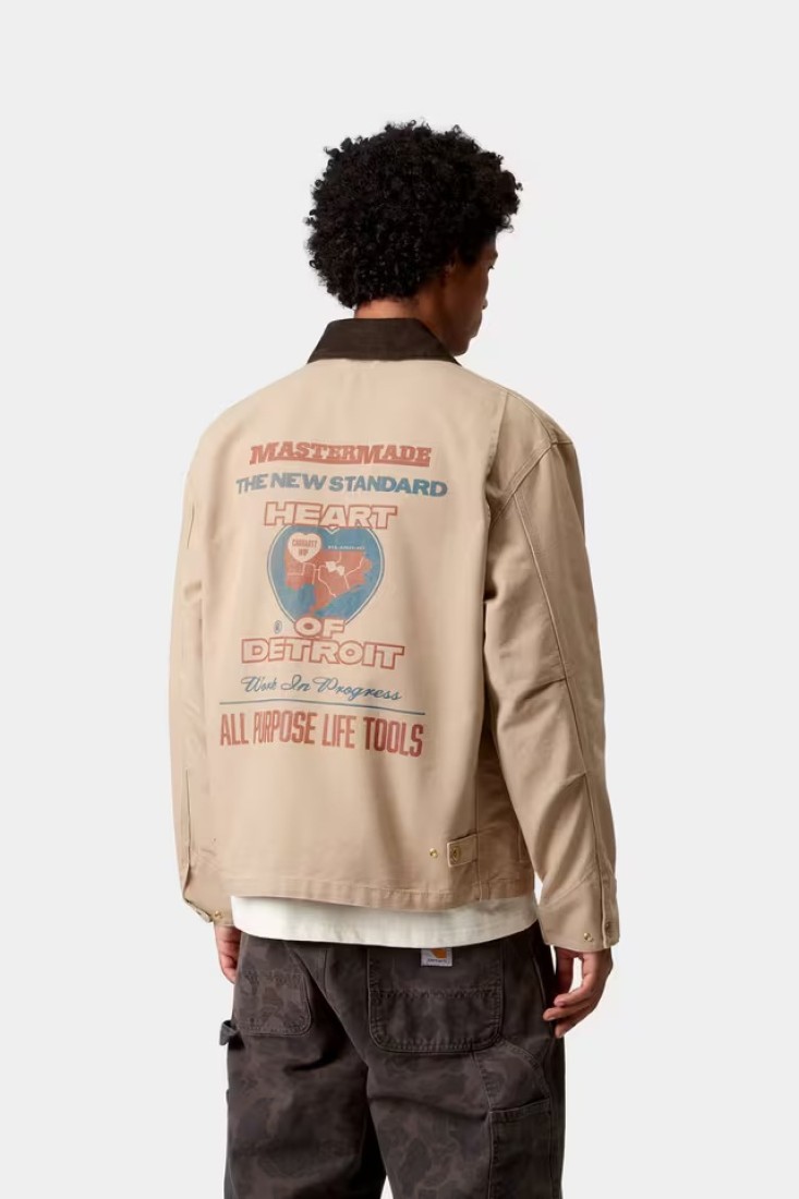 OG Arcan Graphic Jacket Dusty H Brown / Tobacco Heavy Carhartt WIP