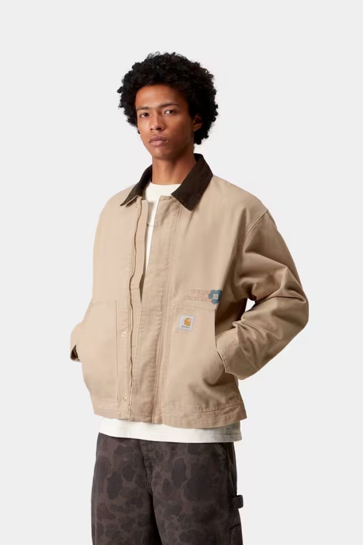 OG Arcan Graphic Jacket Dusty H Brown / Tobacco Heavy Carhartt WIP