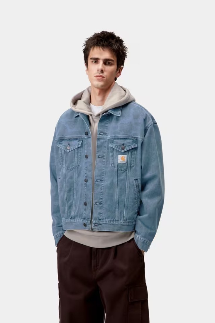 Duck Helston Jacket Camo Duck / Blue Bleached Carhartt WIP