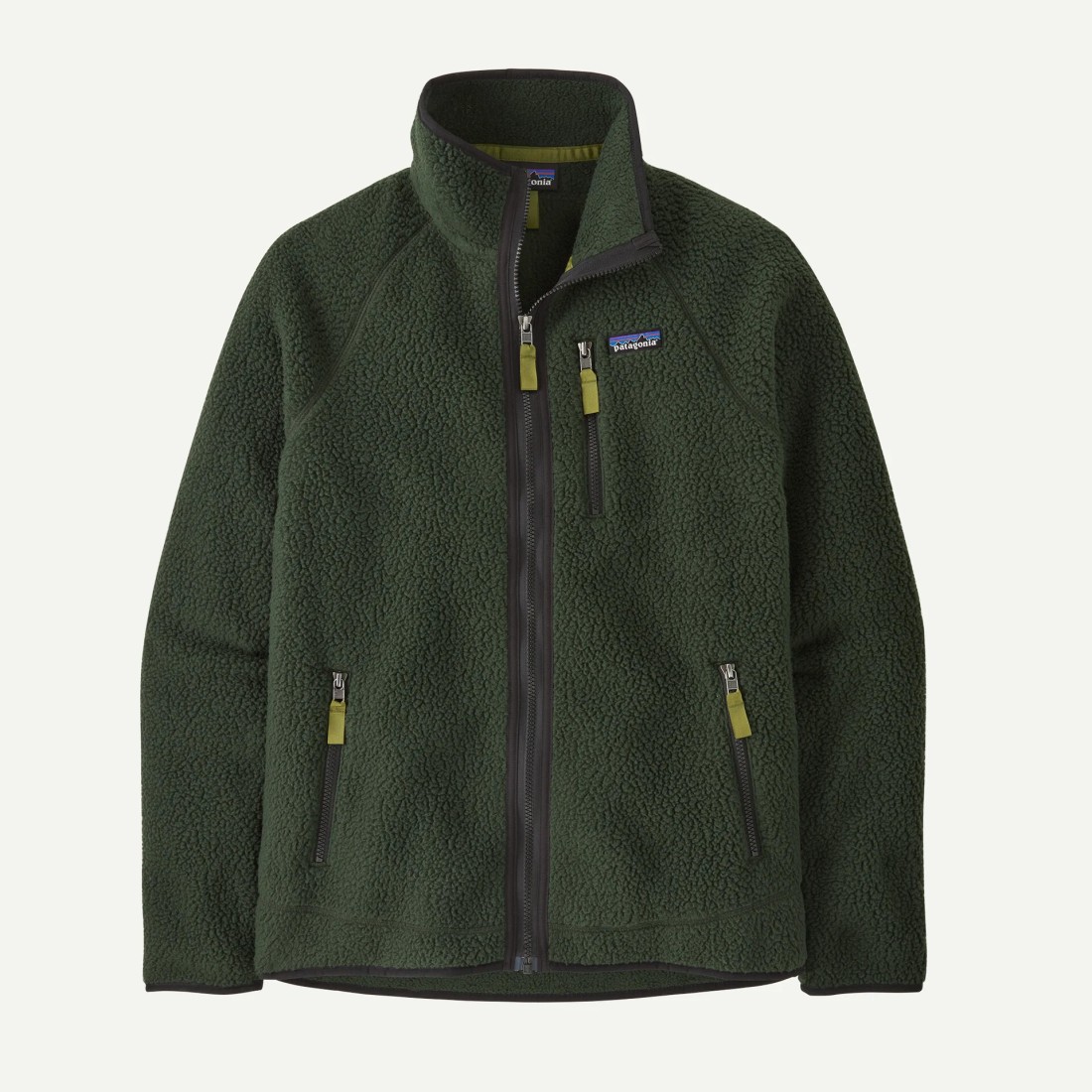 M's Retro Pile Fleece Jkt Old Growth Green Patagonia