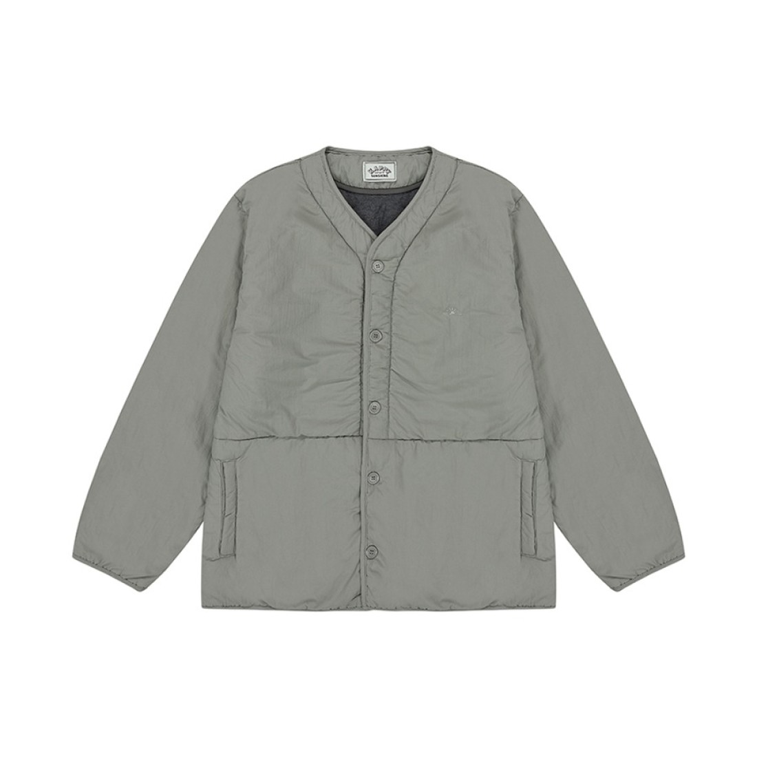 Padding Jacket Light Gray UNISEX Kappy Design