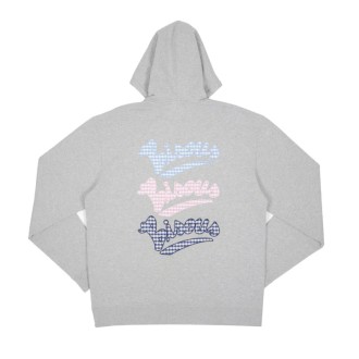 Hoodie Unisex Gianni Vichy Sport Grey Bisous Skateboards