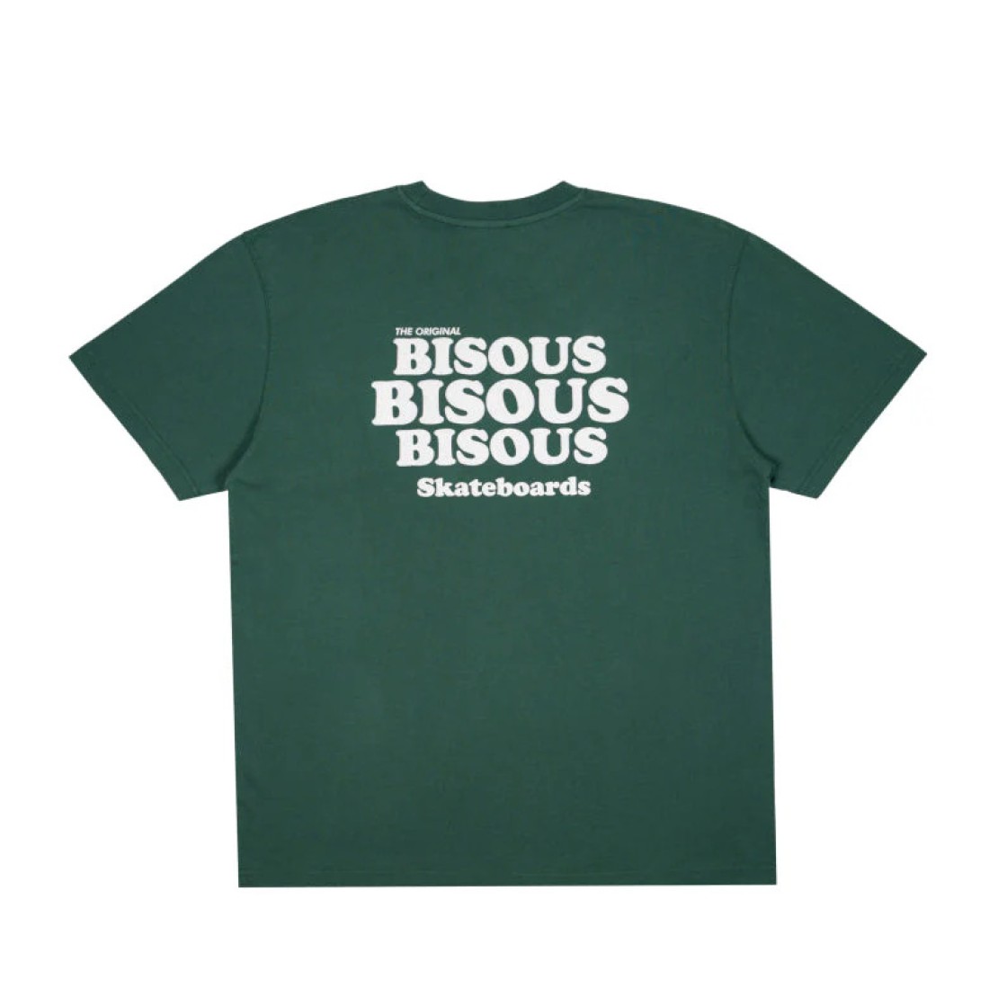T-Shirt Grease Forest Green Bisous Skateboards