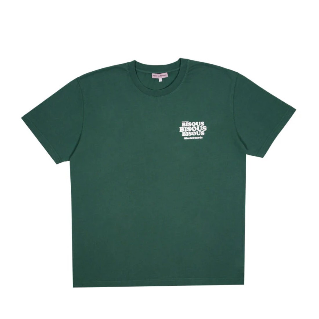 T-Shirt Grease Forest Green Bisous Skateboards