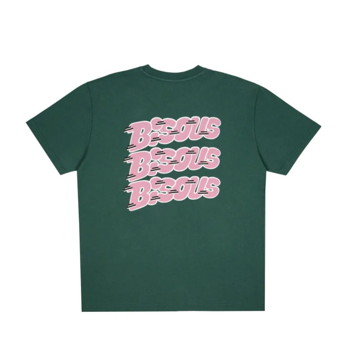 T-shirt Pablo Forest Green Bisous Skateboards