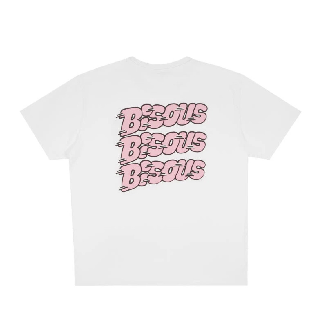 T-shirt Pablo White Bisous Skateboards
