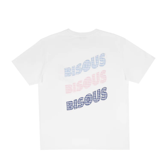 T-Shirt Sonics Vichy White Bisous Skateboards