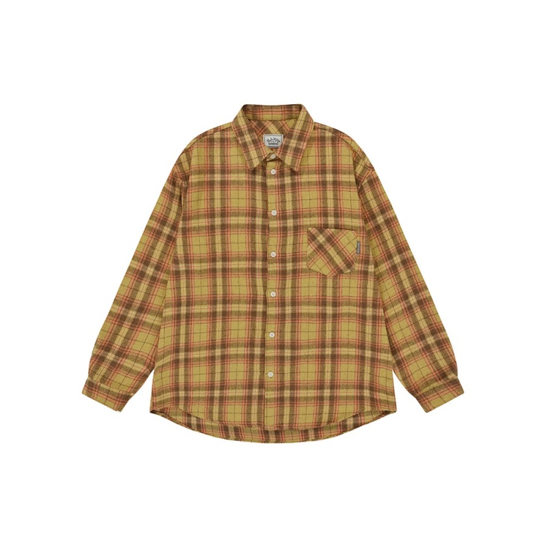 Country Check Shirt Yellow UNISEX Kappy Design