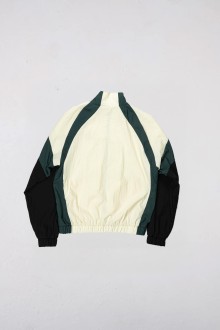 Pre-Internet Tracksuit Jacket Vert / Ecru / Noir Goodies Sportive