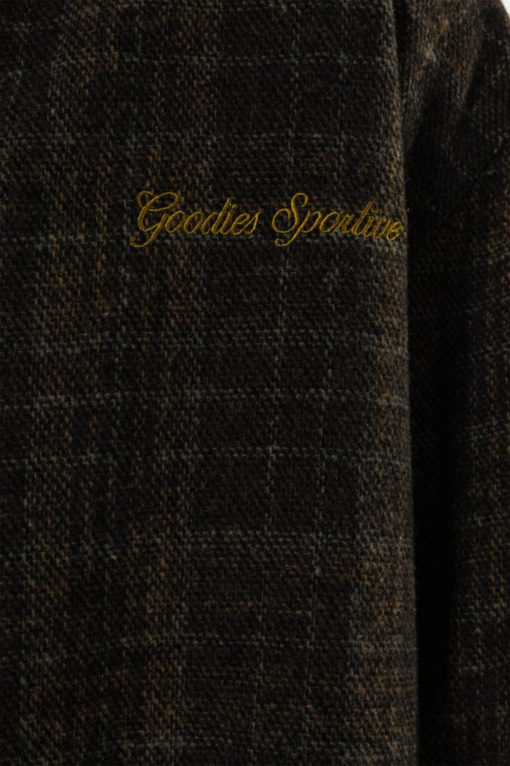 Toffee Washed Shirt Brown Goodies Sportive