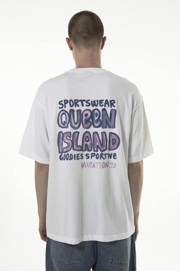 Queen Island Tee White Goodies Sportive
