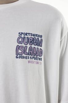 Queen Island Tee White Goodies Sportive