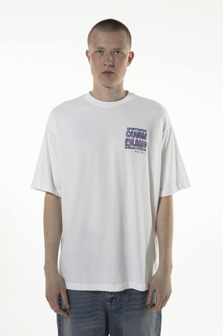 Queen Island Tee White Goodies Sportive