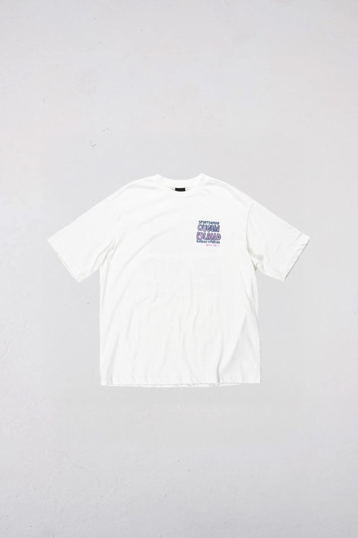 Queen Island Tee White Goodies Sportive