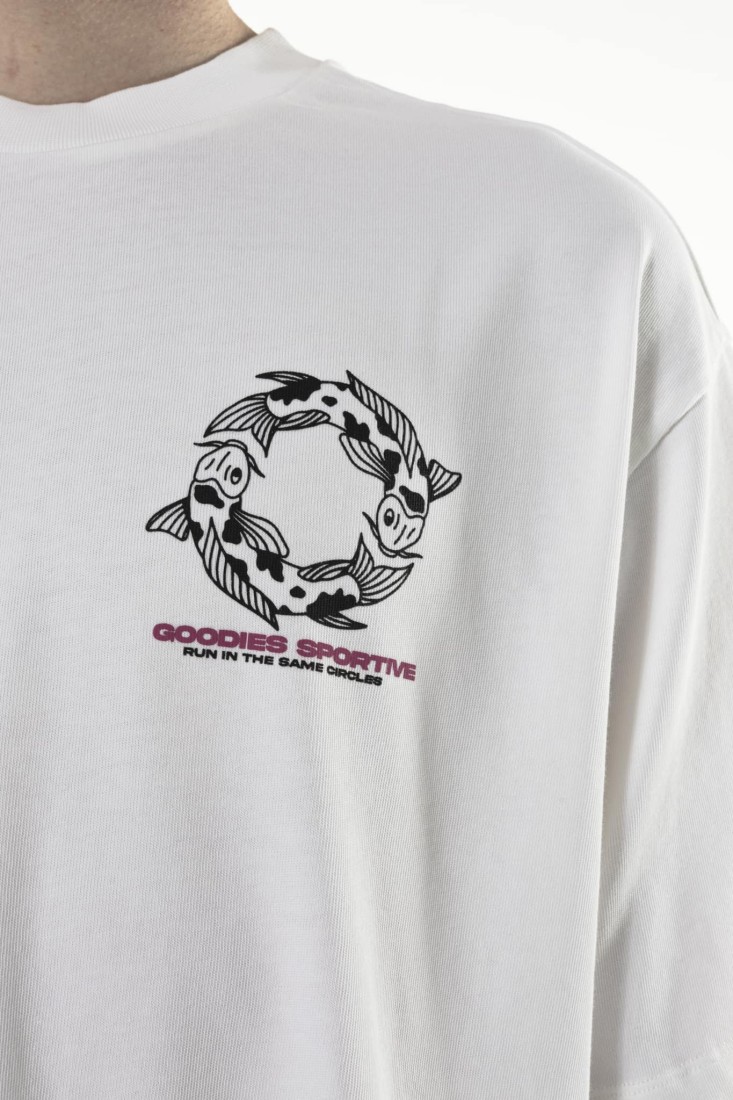 Carp White Tee White Goodies Sportive