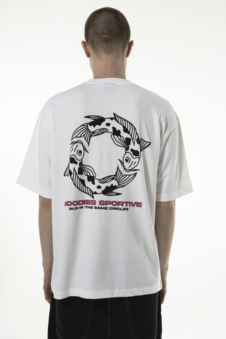 Carp White Tee White Goodies Sportive