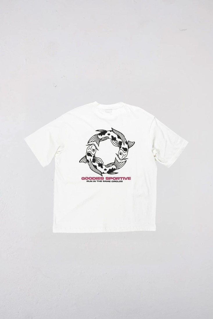 Carp White Tee White Goodies Sportive