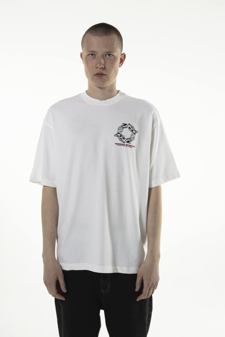 Carp White Tee White Goodies Sportive