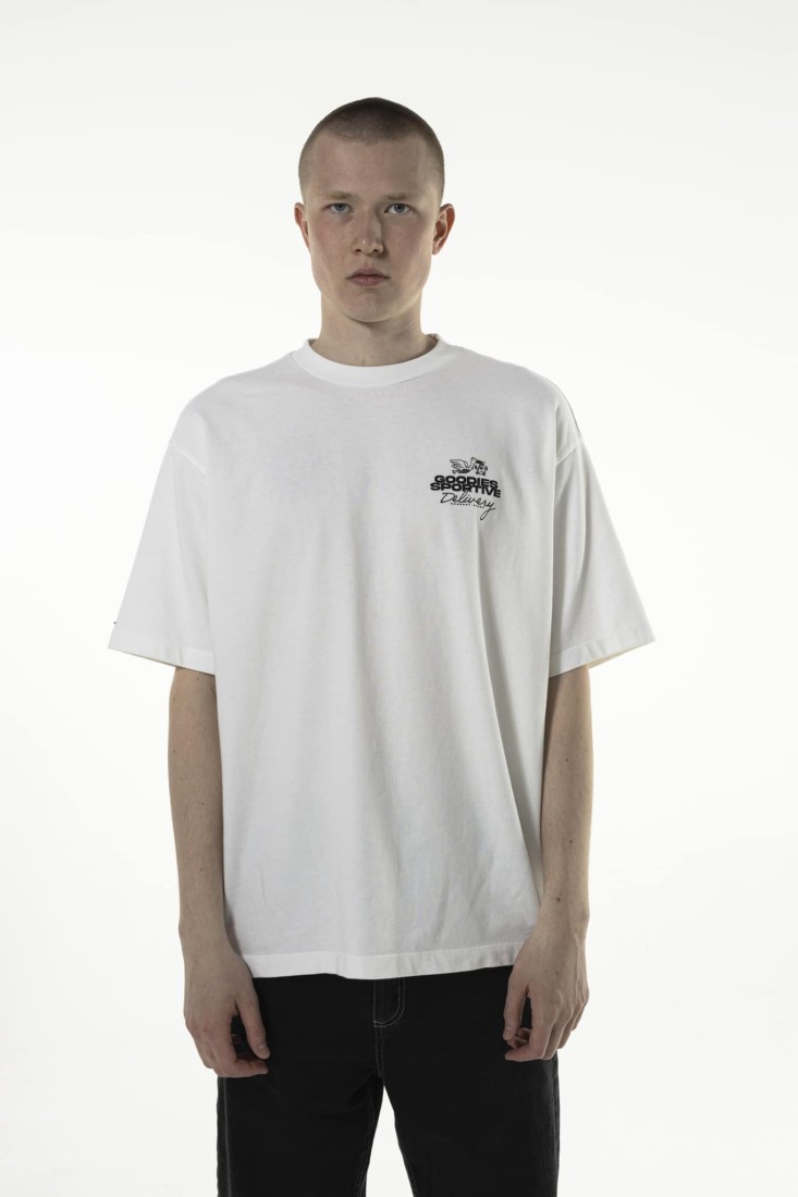 Delivery White Tee White Goodies Sportive