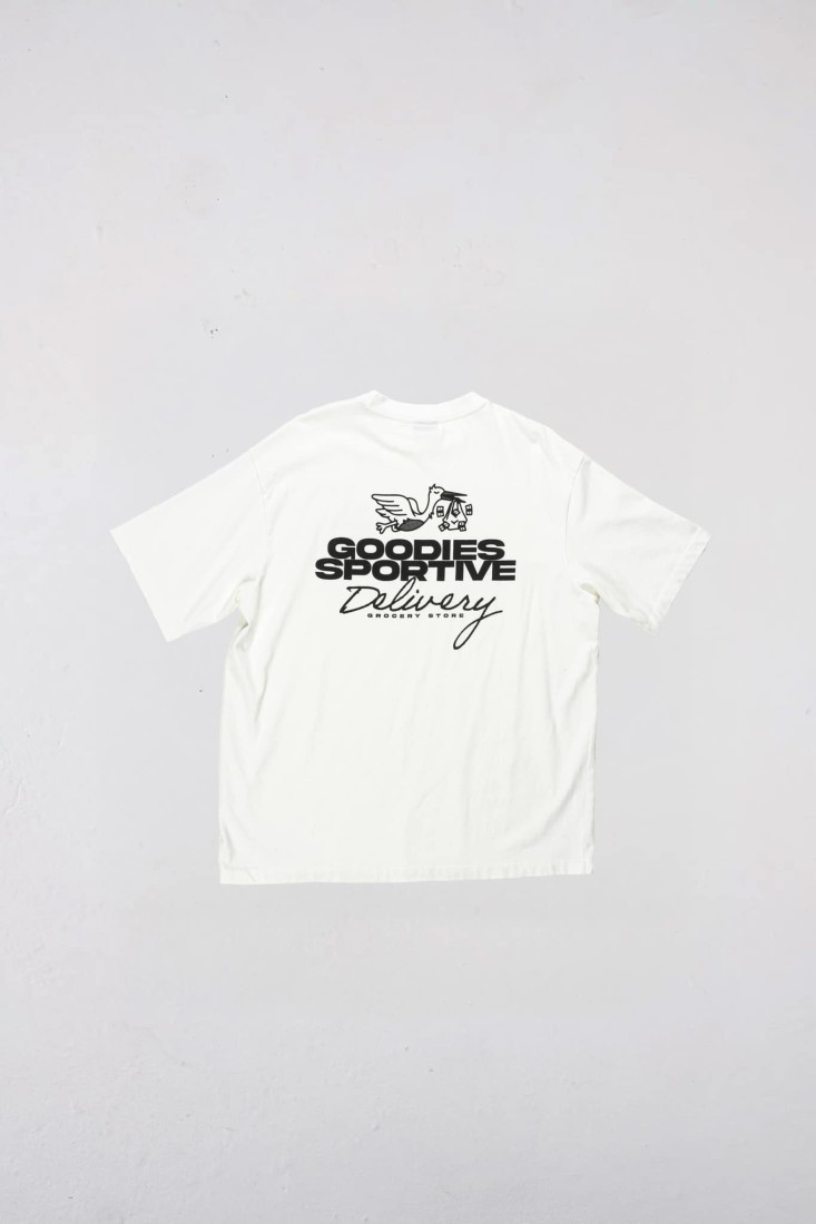 Delivery White Tee White Goodies Sportive