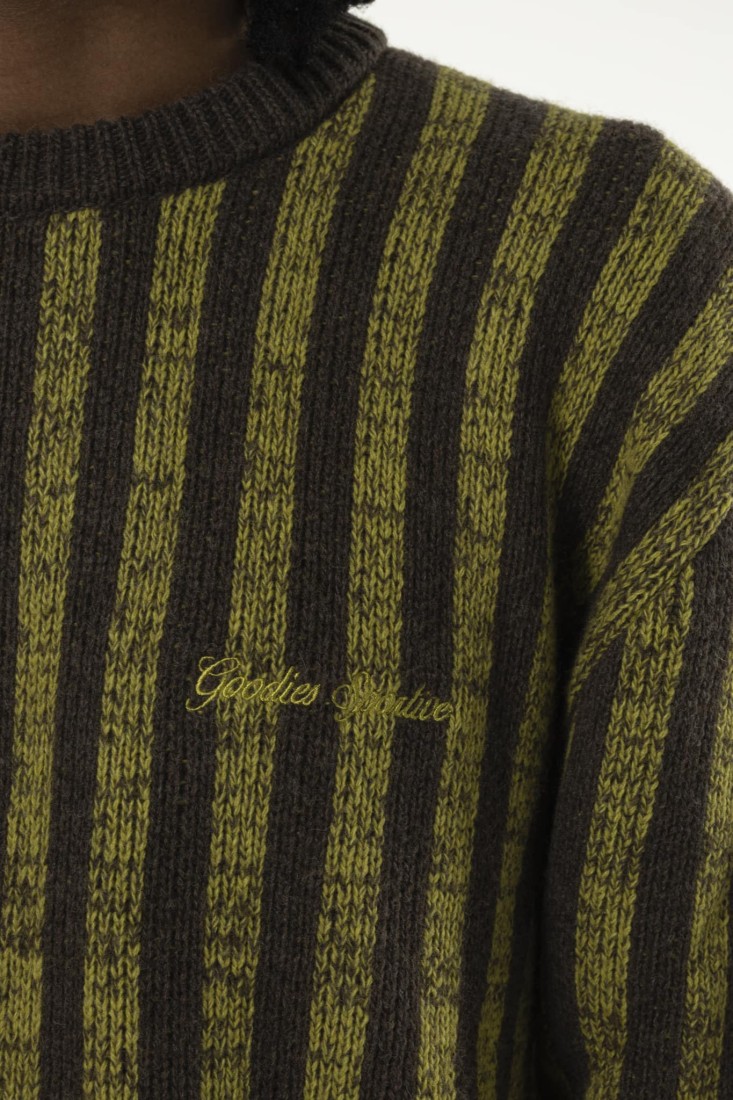 Pre-Internet Knit Cashmere Mustard Brown Goodies Sportive