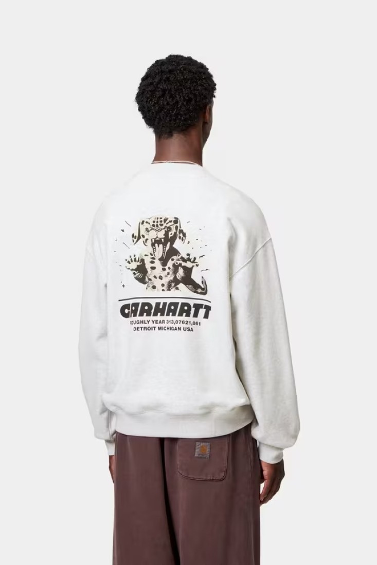 Wiptopia Sweatshirt Ash Heather Carhartt WIP