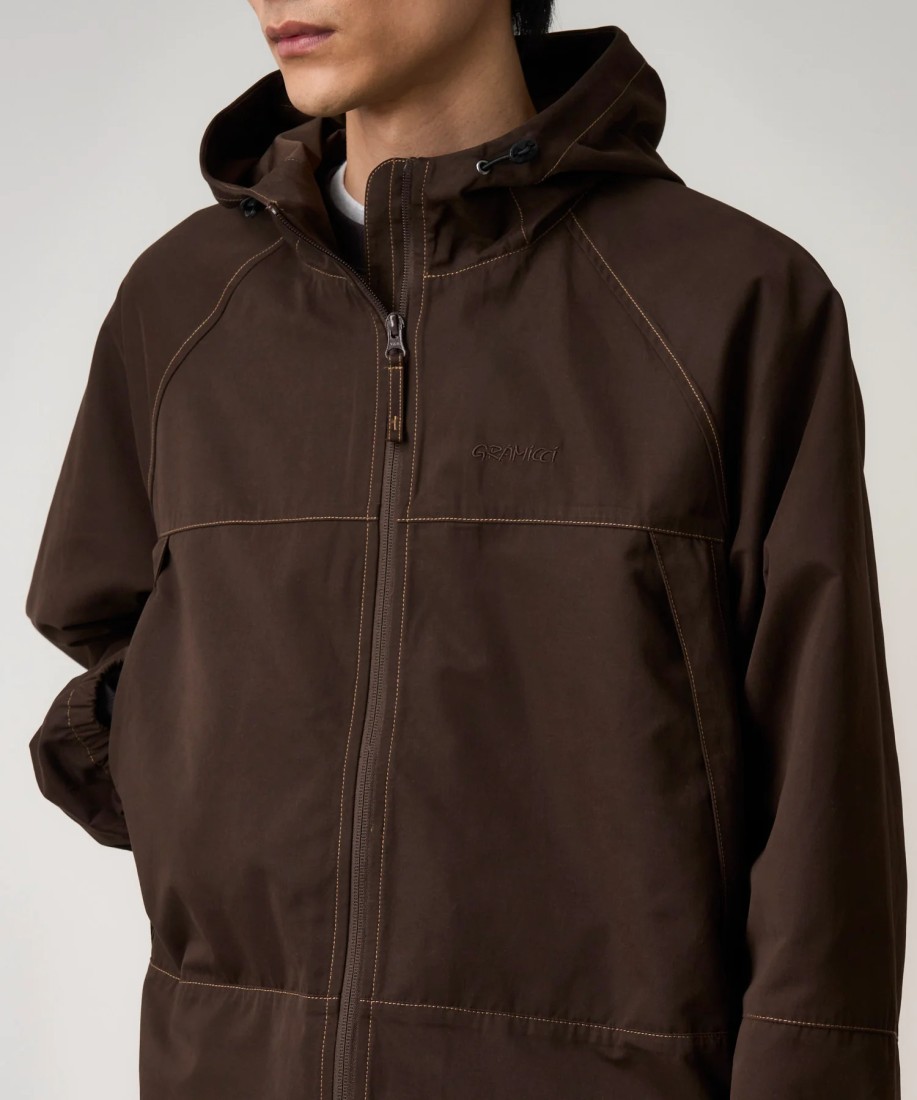 Salem Hooded Jacket Brown UNISEX Gramicci