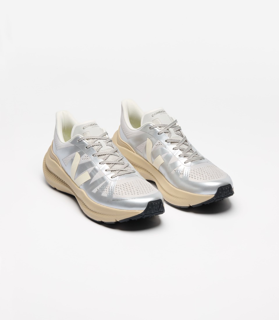 Condor 3 Advanced Engineered Mesh Silver Cash Almond Veja