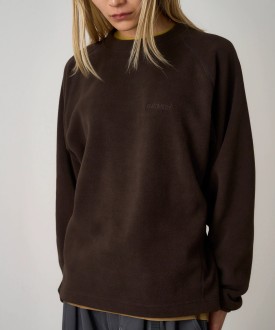 Gramicci Thermal Fleece Crew Tobacco UNISEX Gramicci