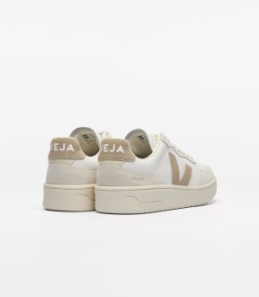 V90 O.T. Leather Extra White Taupe Veja
