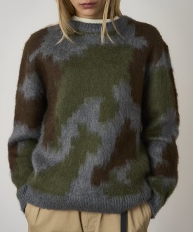 Gramicci Mohair Sweater Jungle Digi Camo UNISEX Gramicci