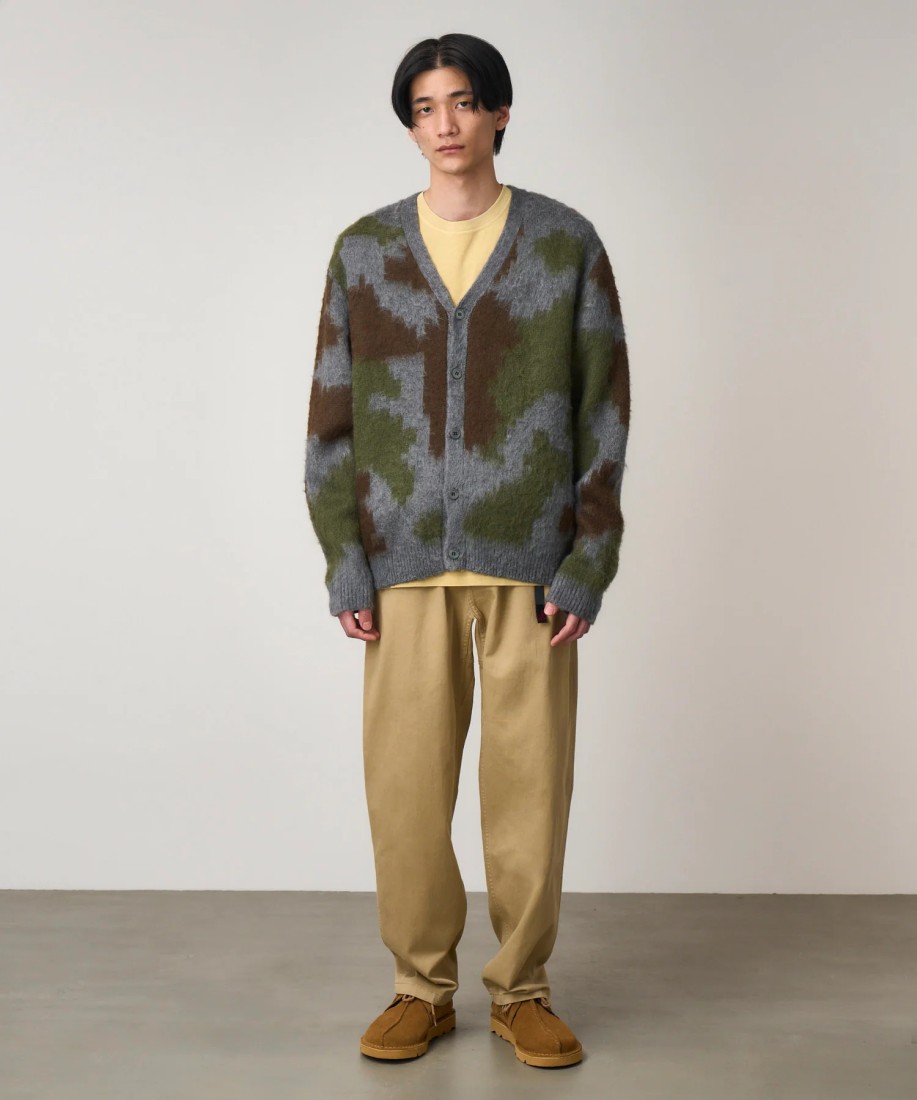 Gramicci Mohair Cardigan Jungle Digi Camo UNISEX Gramicci