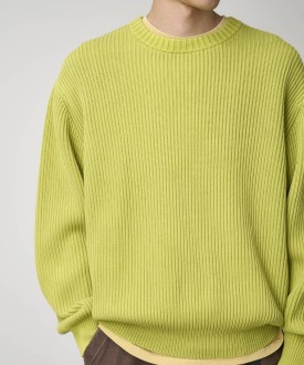 Gramicci Cotton Knit Sweater Mist Green UNISEX Gramicci
