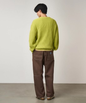 Gramicci Cotton Knit Sweater Mist Green UNISEX Gramicci