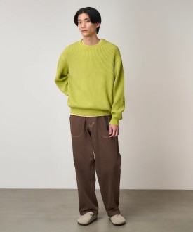 Gramicci Cotton Knit Sweater Mist Green UNISEX Gramicci
