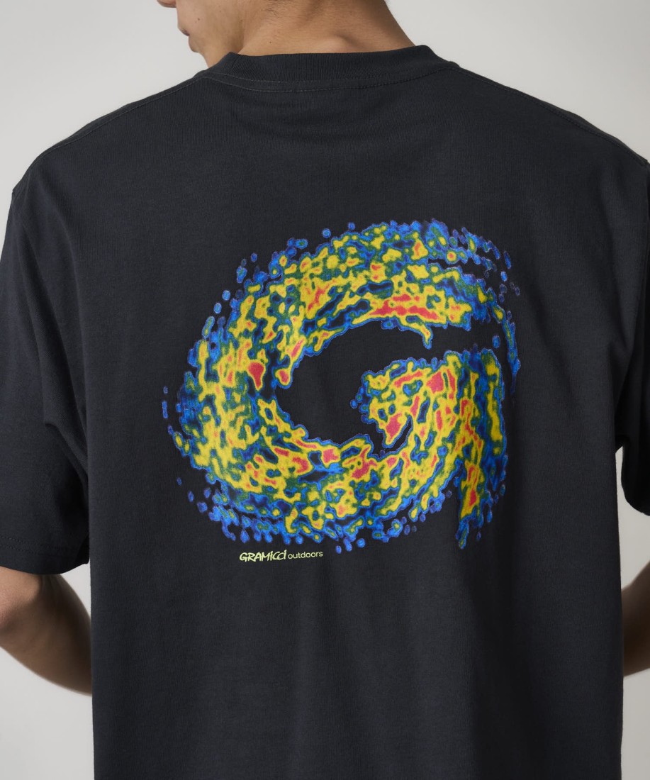 Gramicci Hurricane Tee Black UNISEX