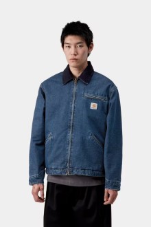 OG Detroit Jacket Blue / Dark Navy Stone Wash Carhartt Wip