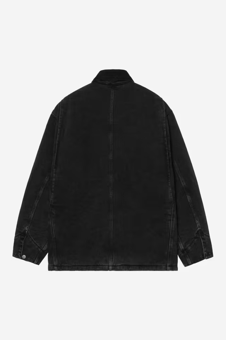 OG Chore Coat Black / Black Stone Washed Carhartt WIP