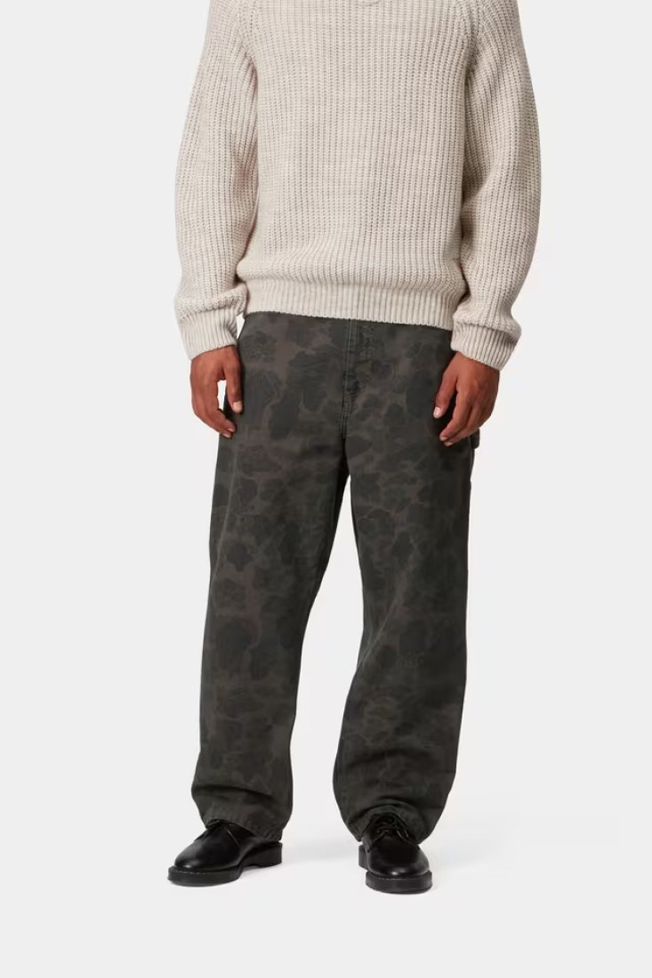 Single Knee Pant Camo Duck Green / Phorhyry / Garment Dyed Carhartt WIP