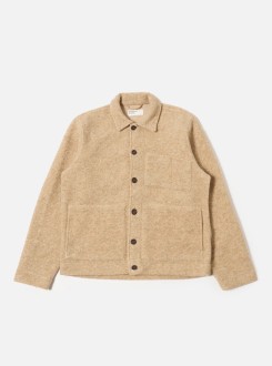 Fawn Wool Fleece Uniform Jacket Universal Works